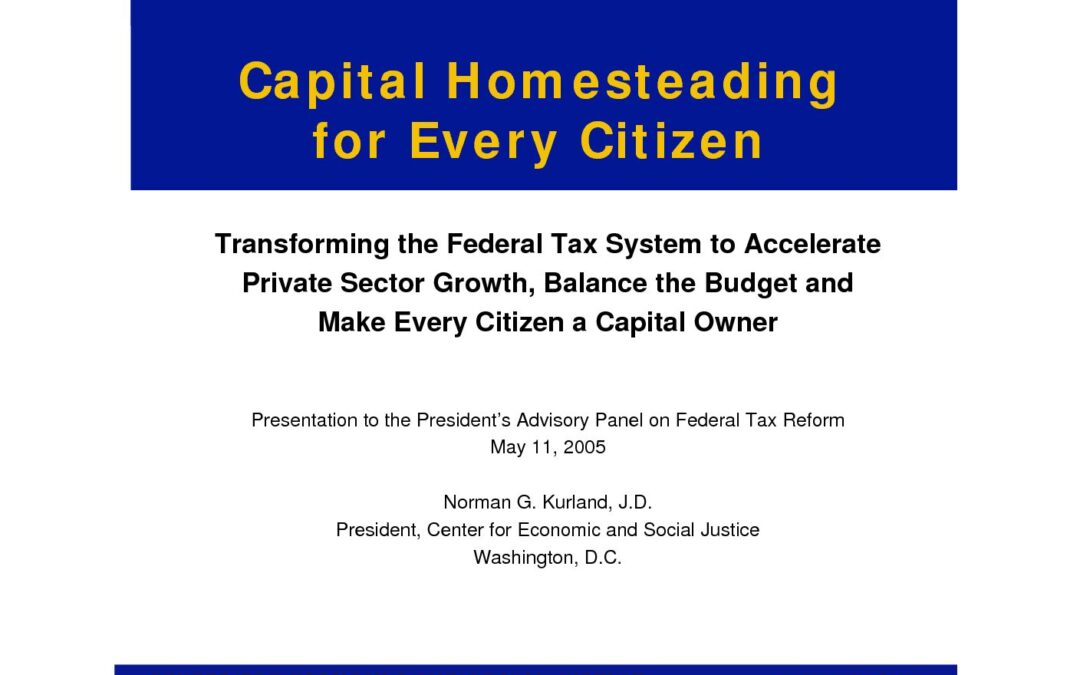 Transforming the Federal Tax System