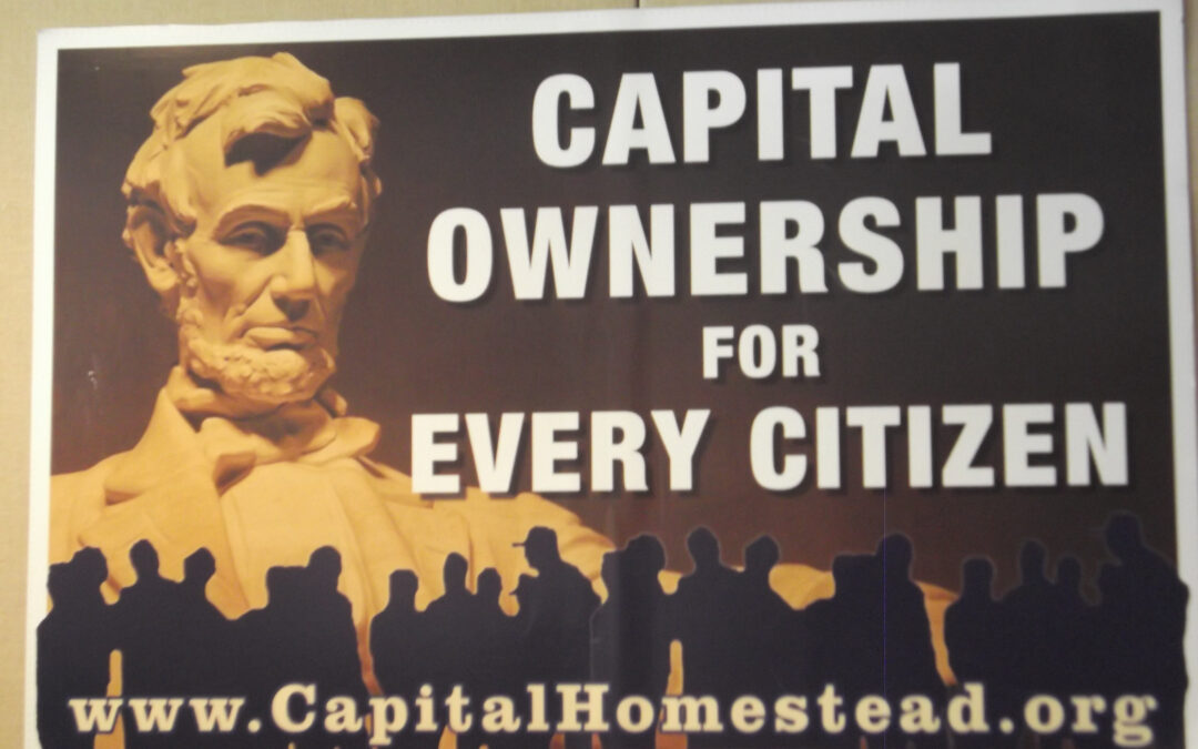 Poster – Capital Ownership for Every Citizen