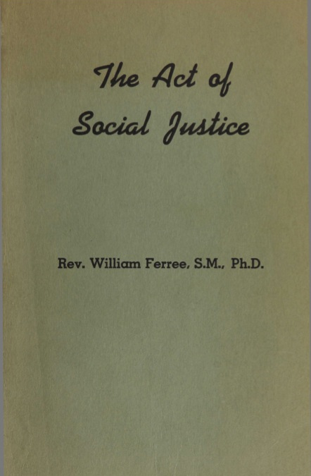 The Act of Social Justice — Cover